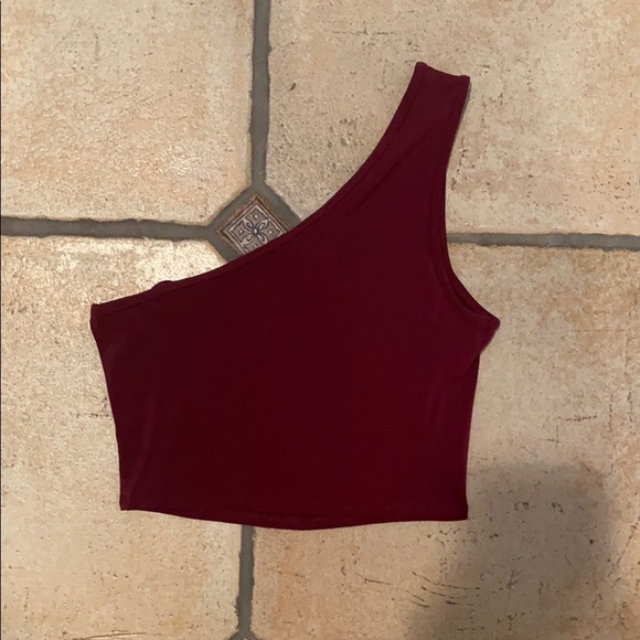 Forever 21 one shoulder crop top - Picture 2 of 2